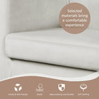 Modern Barrel-shaped Chair Upholstered Velvet Club Chair