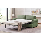 Viviana 76 inch Polyester Round Arm Sleeper Sofa