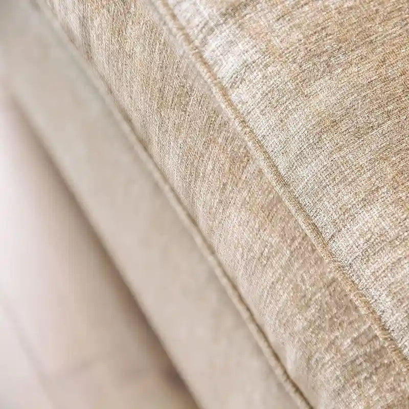 Jula Traditional Linen 2-Piece Sofa Set – Rolled Arms, Nailhead Trim, Beige or Brown
