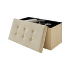 Florence Upholstered Folding Storage Bench