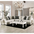 Ilka Transitional Chenille L-Shaped Flared Arms Sectional by 
