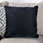 Ilka Transitional Chenille L-Shaped Sectional – Flared Arms, Seats 5, Beige or Grey