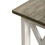 Laurel Bluff Antique White End Table