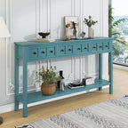 Rustic Entryway Console Table