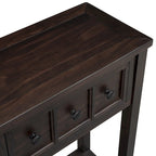 Rustic Entryway Console Table