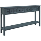 Rustic Entryway Console Table
