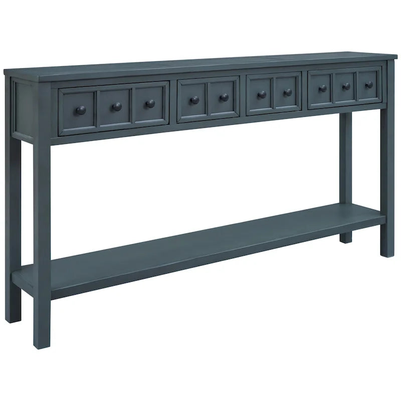 Rustic Entryway Console Table