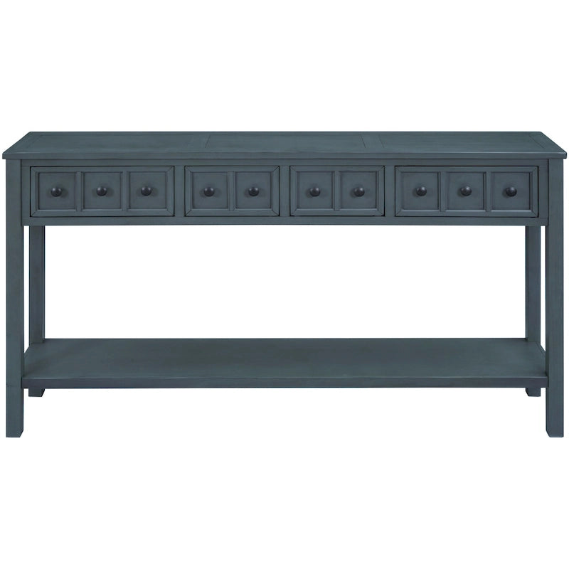 Rustic Entryway Console Table