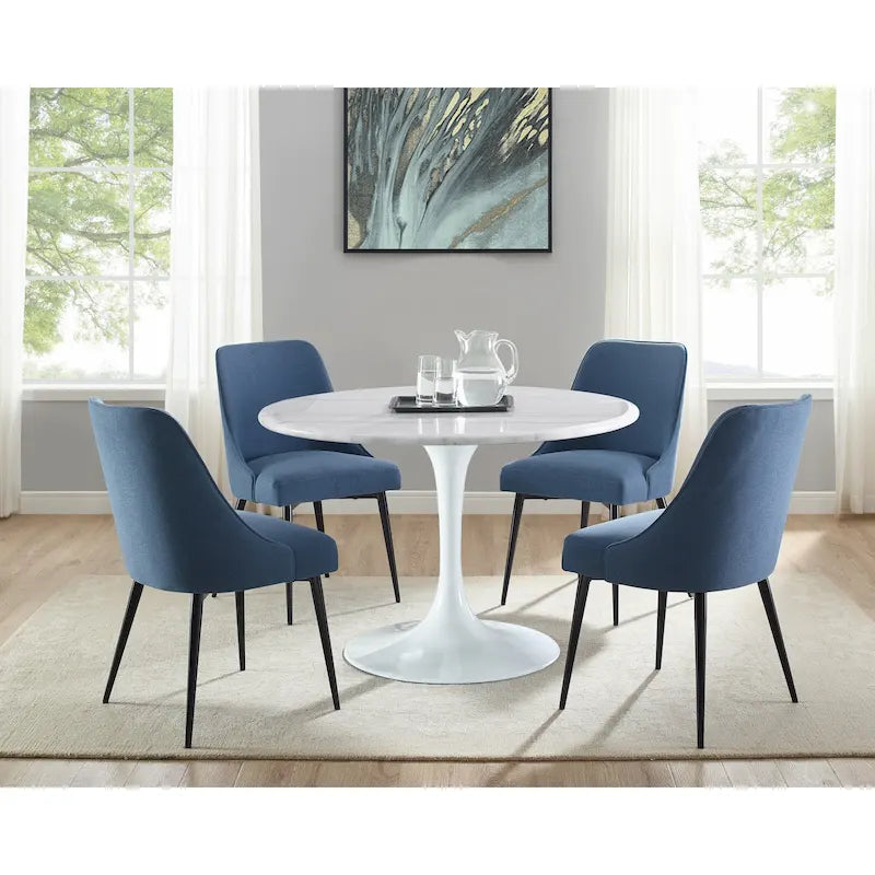 Steve Silver Fagared Fabric Dining Chair (Set of 2)