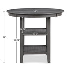 New Classic Furniture Edelman 5-piece Counter Dining Set