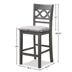 New Classic Furniture Edelman 5-piece Counter Dining Set