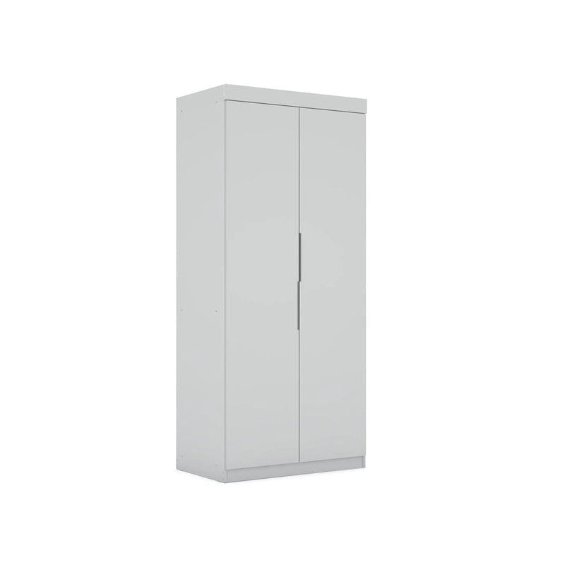 Mulberry 2.0 Modern Sectional Wardrobe Closet – 4 Cubbies, 2 Drawers, Soft-Close