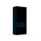 Mulberry 2.0 Modern Sectional Wardrobe Closet – 4 Cubbies, 2 Drawers, Soft-Close
