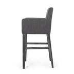 Armga Fabric and Rubberwood 30.5 inch Barstools (Set of 2) by Christopher Knight Home