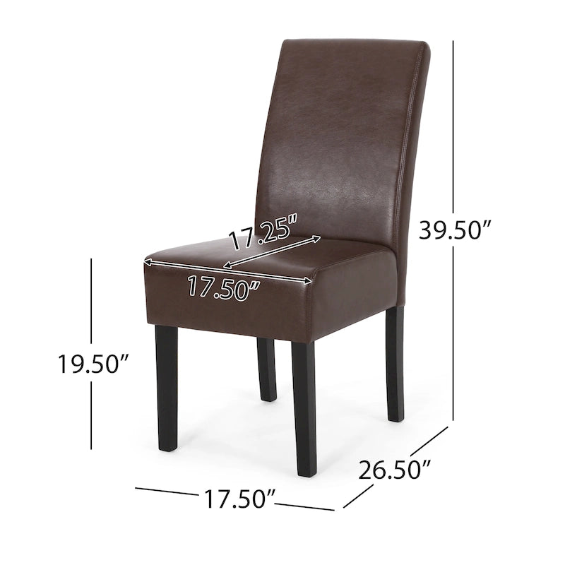 Pertica Patterned Upholstered Dining Chairs (Set of 4) by Christopher Knight Home