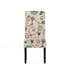 Pertica Patterned Upholstered Dining Chairs (Set of 4) by Christopher Knight Home