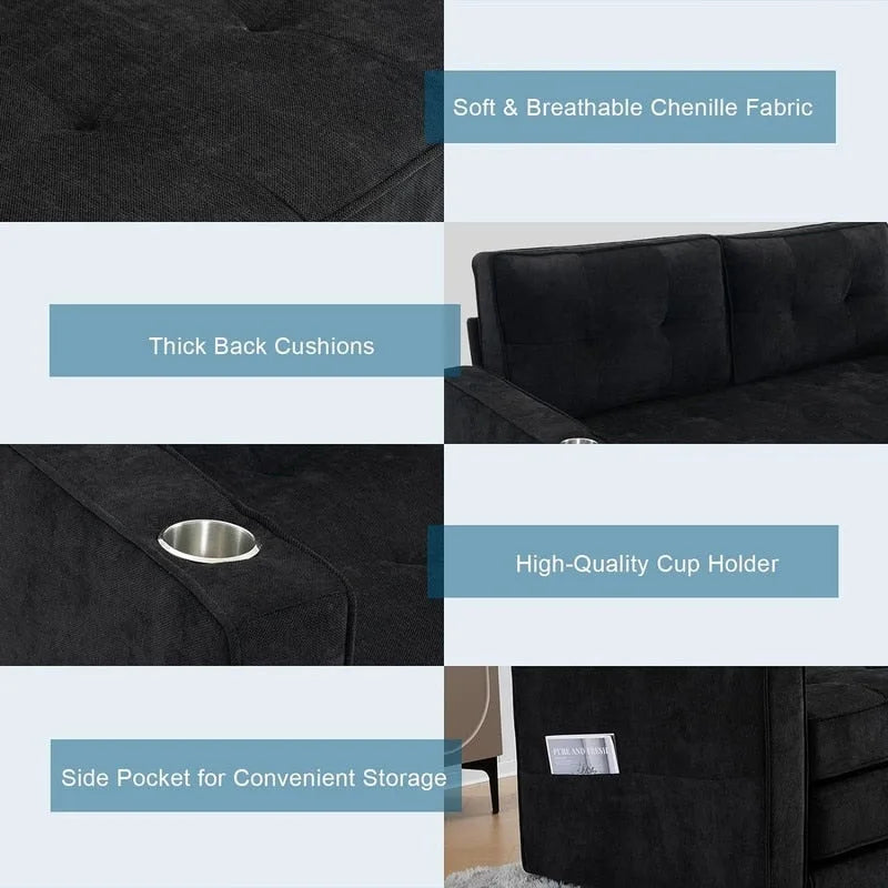 VINGLI Loveseat Sleeper