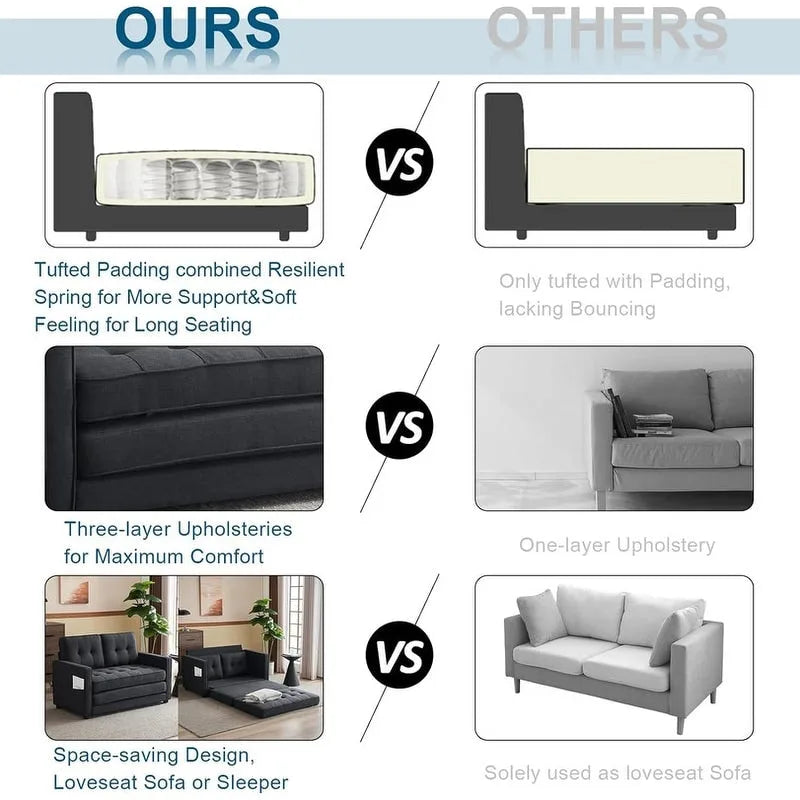 VINGLI Loveseat Sleeper