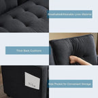 VINGLI Loveseat Sleeper