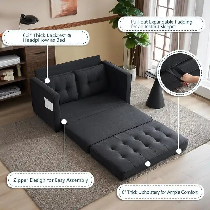 VINGLI Loveseat Sleeper