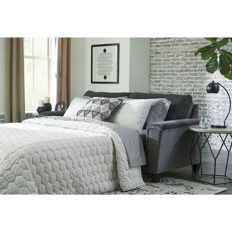 Signature Design by Ashley Abinger Queen Sofa Sleeper - 89 W x 38 D x 39 H