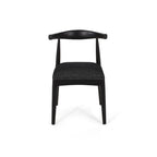 Cortina Fabric and Rubberwood Dining Chairs (Set of 2) by Christopher Knight Home