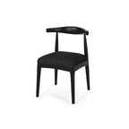 Cortina Fabric and Rubberwood Dining Chairs (Set of 2) by Christopher Knight Home