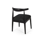 Cortina Fabric and Rubberwood Dining Chairs (Set of 2) by Christopher Knight Home