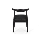 Cortina Fabric and Rubberwood Dining Chairs (Set of 2) by Christopher Knight Home