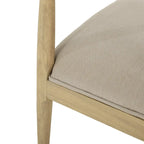 Cortina Fabric and Rubberwood Dining Chairs (Set of 2) by Christopher Knight Home