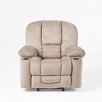 Christopher Knight Home Gannon Fabric Reclining Glider Club Chair
