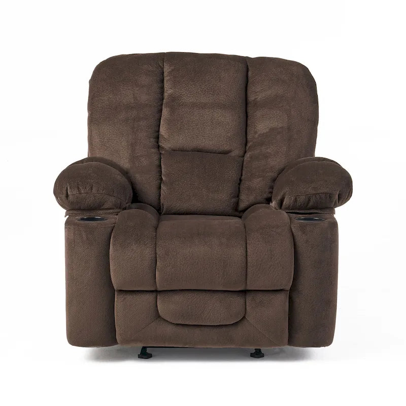Christopher Knight Home Gannon Fabric Reclining Glider Club Chair
