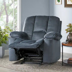 Christopher Knight Home Gannon Fabric Reclining Glider Club Chair