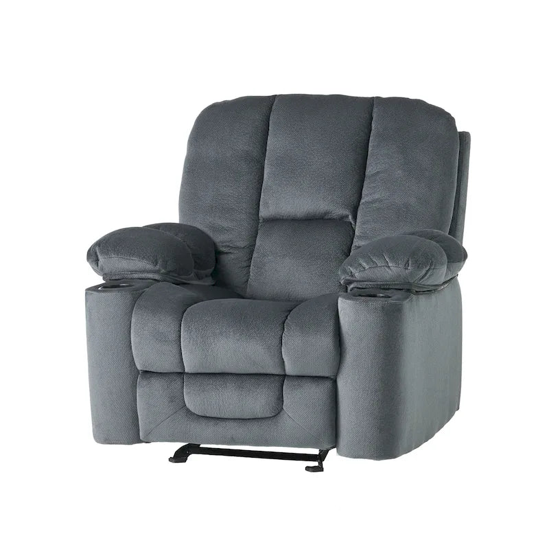 Christopher Knight Home Gannon Fabric Reclining Glider Club Chair