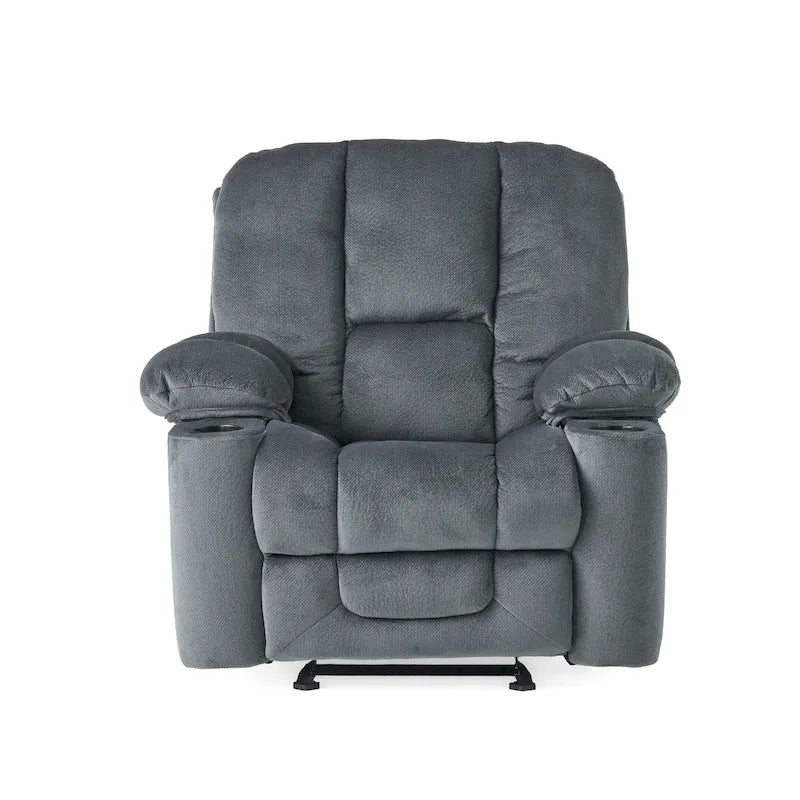 Christopher Knight Home Gannon Fabric Reclining Glider Club Chair