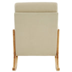 39.37 W High-Back Dual-Use Upholstered Rocking Chair/Accent Chair