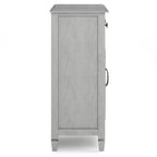 WYNDENHALL Hampshire 40 Wide Solid Wood Traditional Entryway Storage Cabinet - 40w x 15d x 36 h