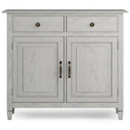 WYNDENHALL Hampshire 40 Wide Solid Wood Traditional Entryway Storage Cabinet - 40w x 15d x 36 h