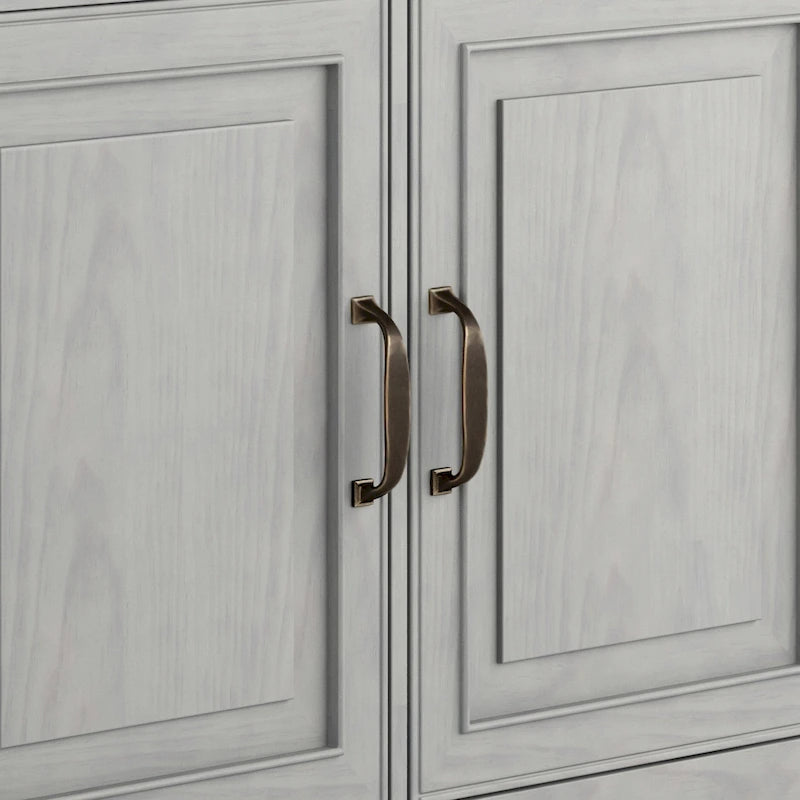 WYNDENHALL Hampshire 40 Wide Solid Wood Traditional Entryway Storage Cabinet - 40w x 15d x 36 h