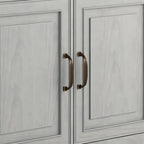 WYNDENHALL Hampshire 40 Wide Solid Wood Traditional Entryway Storage Cabinet - 40w x 15d x 36 h