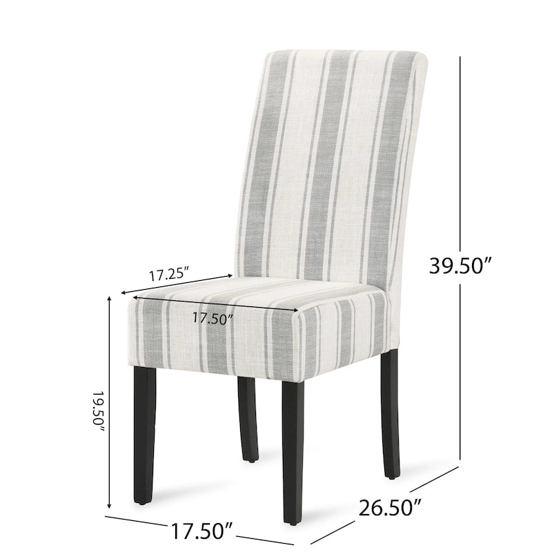 Christopher Knight Home Pollards Upholstered Dining Chairs (Set of 2) - N/A