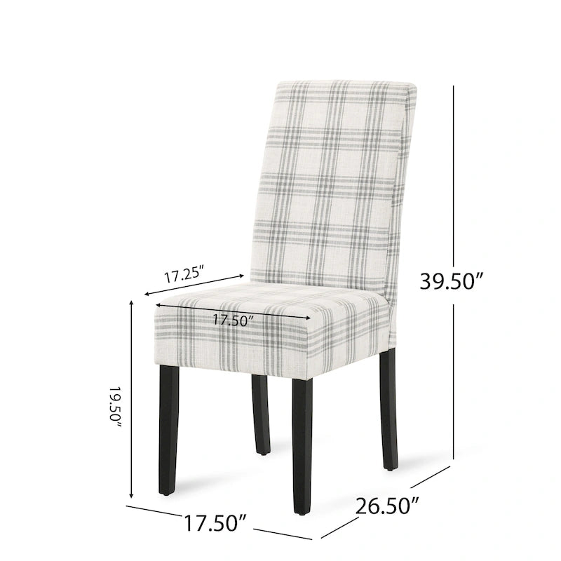 Christopher Knight Home Pollards Upholstered Dining Chairs (Set of 2) - N/A