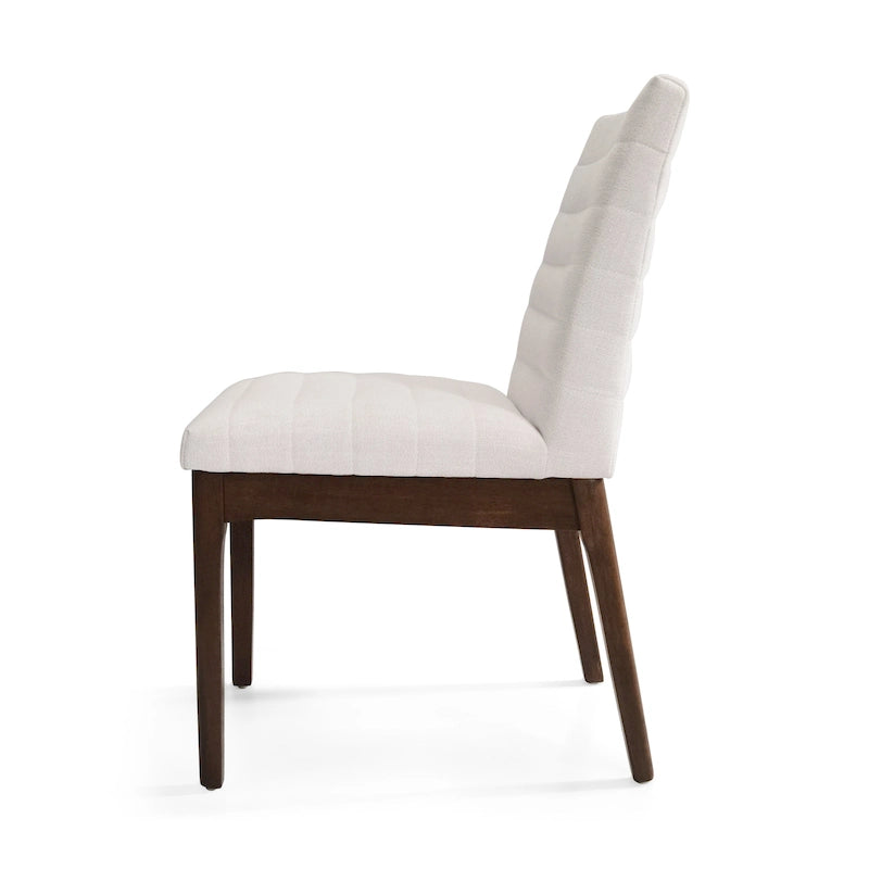 Lancer Channel Stitch Upholstered Dining Chairs (Set of 6) by Christopher Knight Home