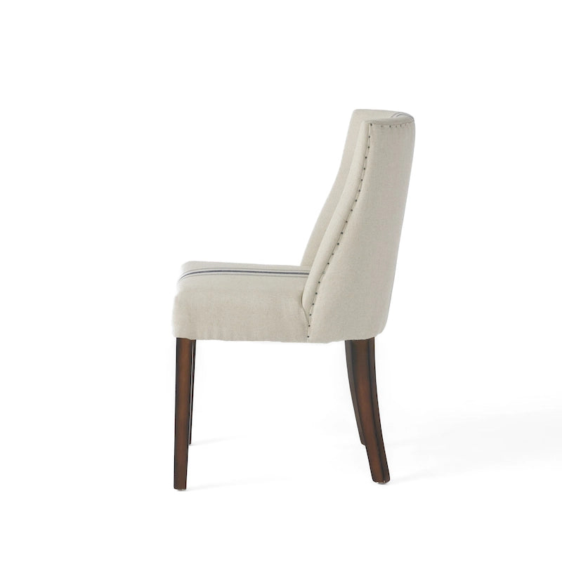 Harman Fabric Dining Chairs (Set of 2) by Christopher Knight Home