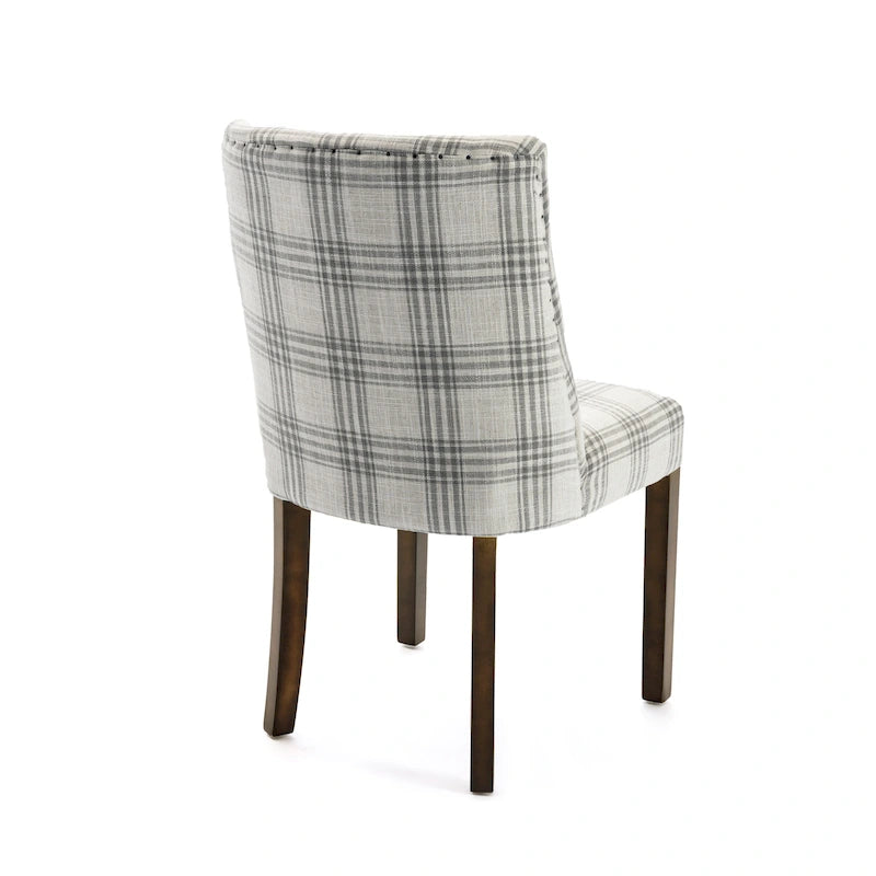Harman Fabric Dining Chairs (Set of 2) by Christopher Knight Home
