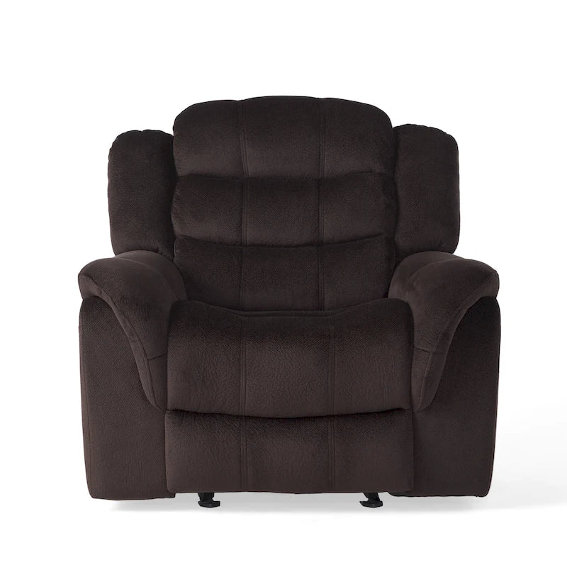 Hawthorne Steel Glider Recliner by Christopher Knight Home