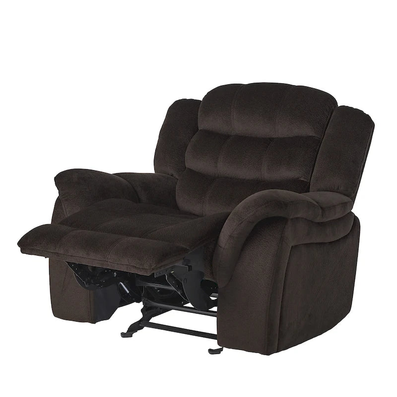 Hawthorne Steel Glider Recliner by Christopher Knight Home