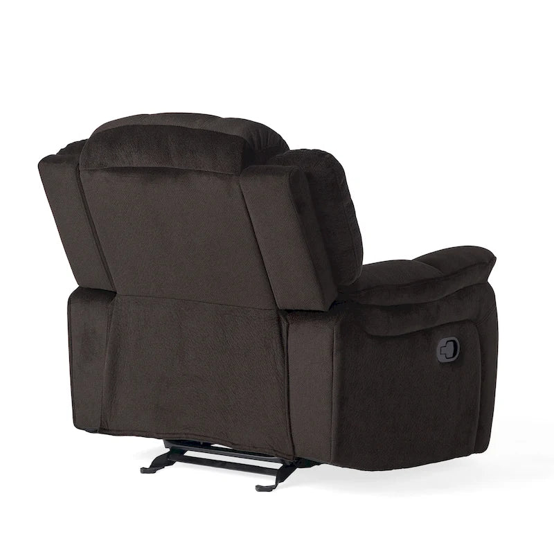 Hawthorne Steel Glider Recliner by Christopher Knight Home