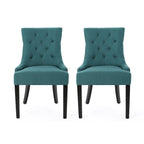 Christopher Knight Home Cheney Contemporary Tufted Dining Chairs (Set of 2) - 21.50 L x 25.00 W x 36.00 H