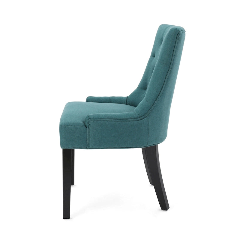 Christopher Knight Home Cheney Contemporary Tufted Dining Chairs (Set of 2) - 21.50 L x 25.00 W x 36.00 H